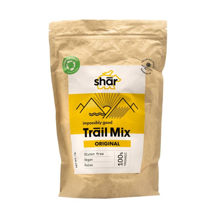 1 lb Shār Trail Mix - Original Recipe for wholesale by shār
