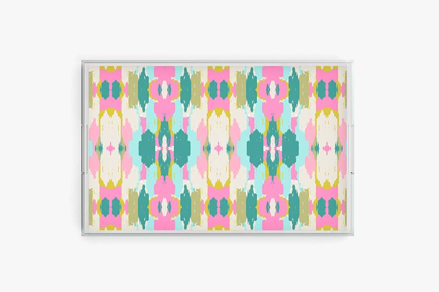 Clairebella Personalized Gifts & Pillows - Wholesale Decorative Tray - Belmont Acrylic Trays | Acrylic Tray | Food Serving Tray7