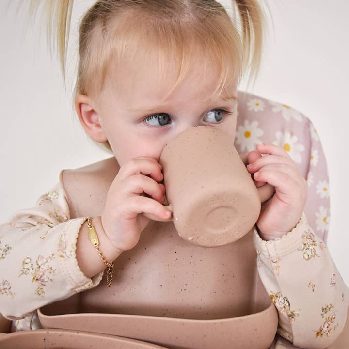 CMC Gold - Wholesale Drinking Glass/Cup - Kids & Baby - Silicone Cup - First Drinking Cup With Handles