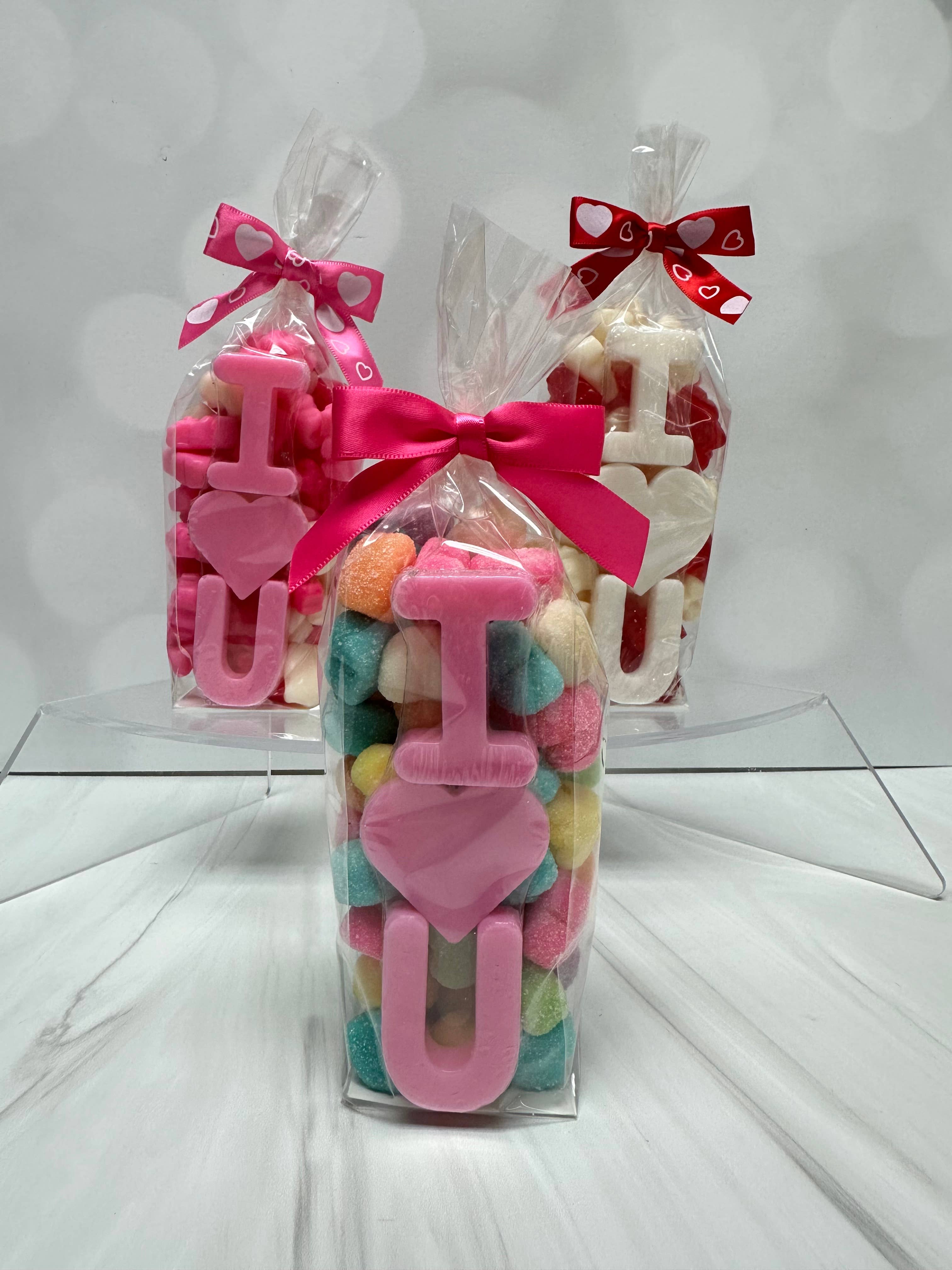 Pure Sugar Candy - Vente Bonbons gélifiés - Sac à bonbons « I ❤️ U » pour la Saint-Valentin1