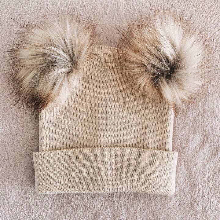 Himmelberg Baby - Venta al por mayor Gorro de lana - Niños - Gorro Pom Pom para bebés/niños, de recién nacido a 8 años, unisex