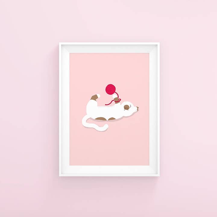 Evesdrop Designs - Wholesale Art print - Cat Art Print