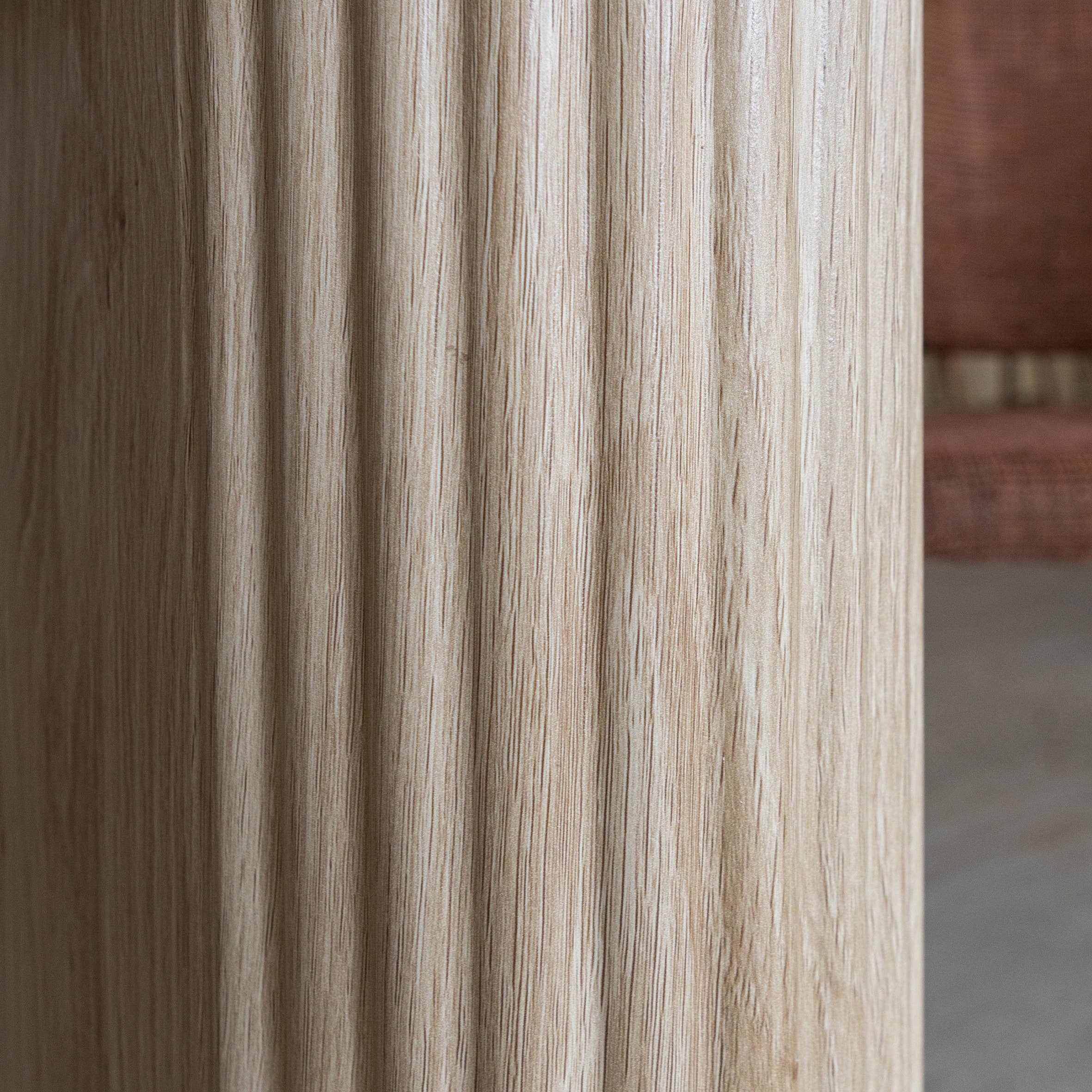 Now's Home - Wholesale Coffee Table - OVAL TABLE WOOD EFFECT NATURAL COLOR 220X90XHT75CM QUITO4