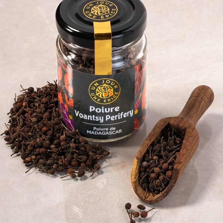 Un Jour Une Epice - Wholesale Dried Spice - Voantsy Perifery Pepper 42Gx6