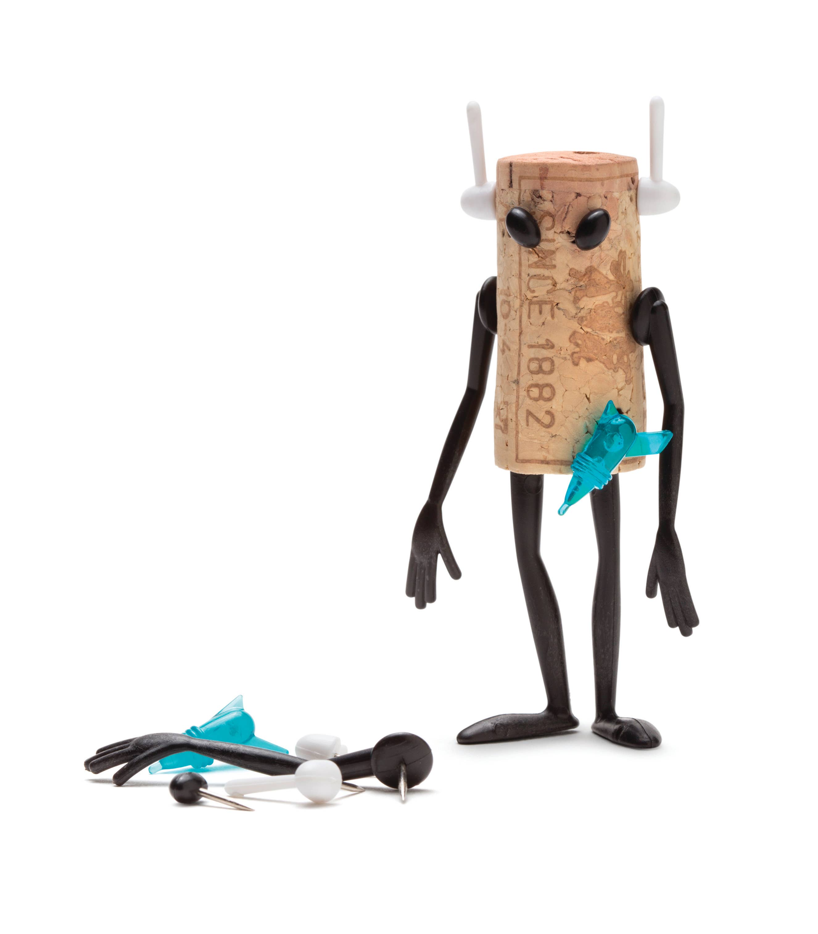 Monkey Business Design USA LLC - Vente Bouchon de vin - Figurines pour amateurs de vin | Bouchons dans l'espace0