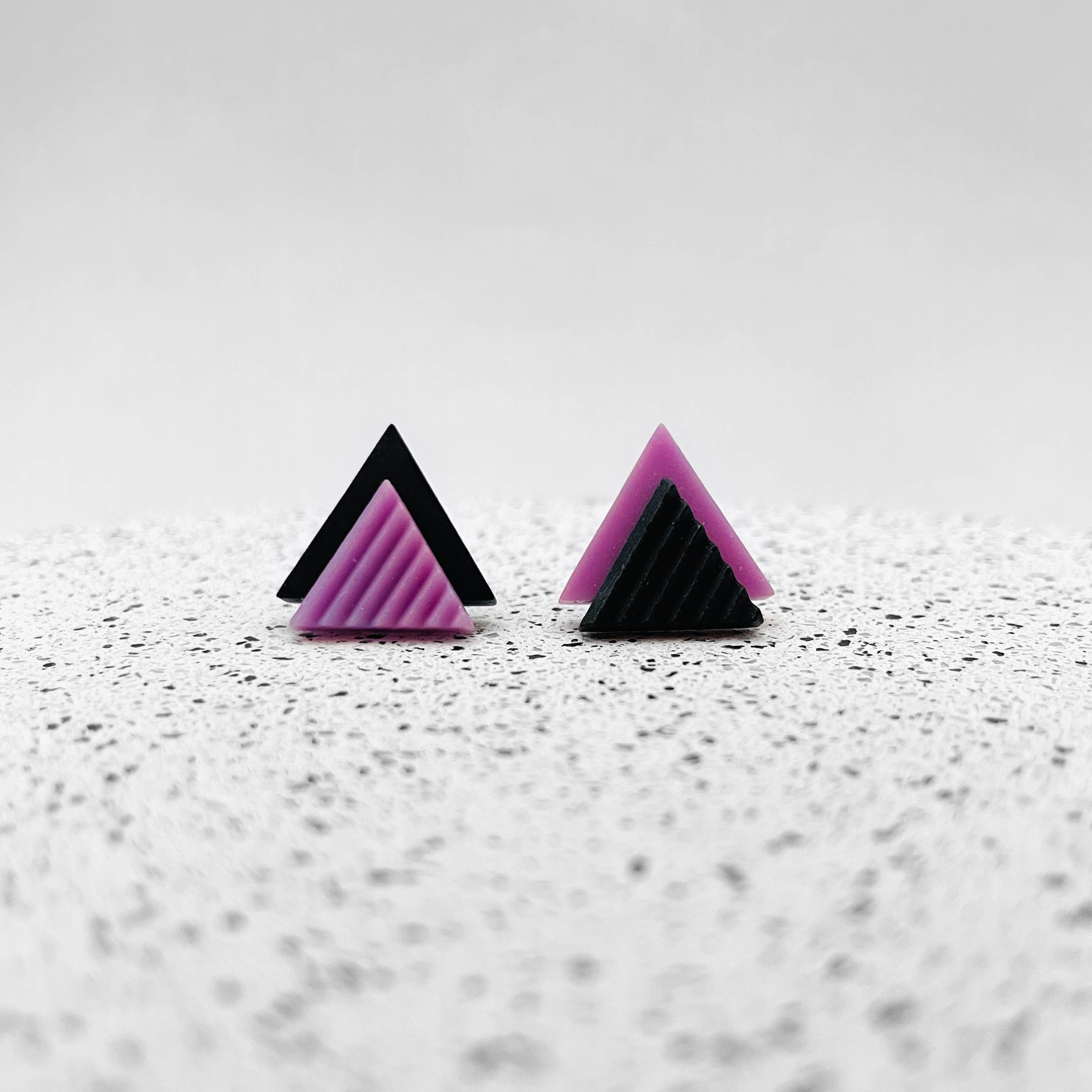 Sarah Joy Jewellery - Wholesale Stud/Post Earrings - Mismatched Triangle Studs16