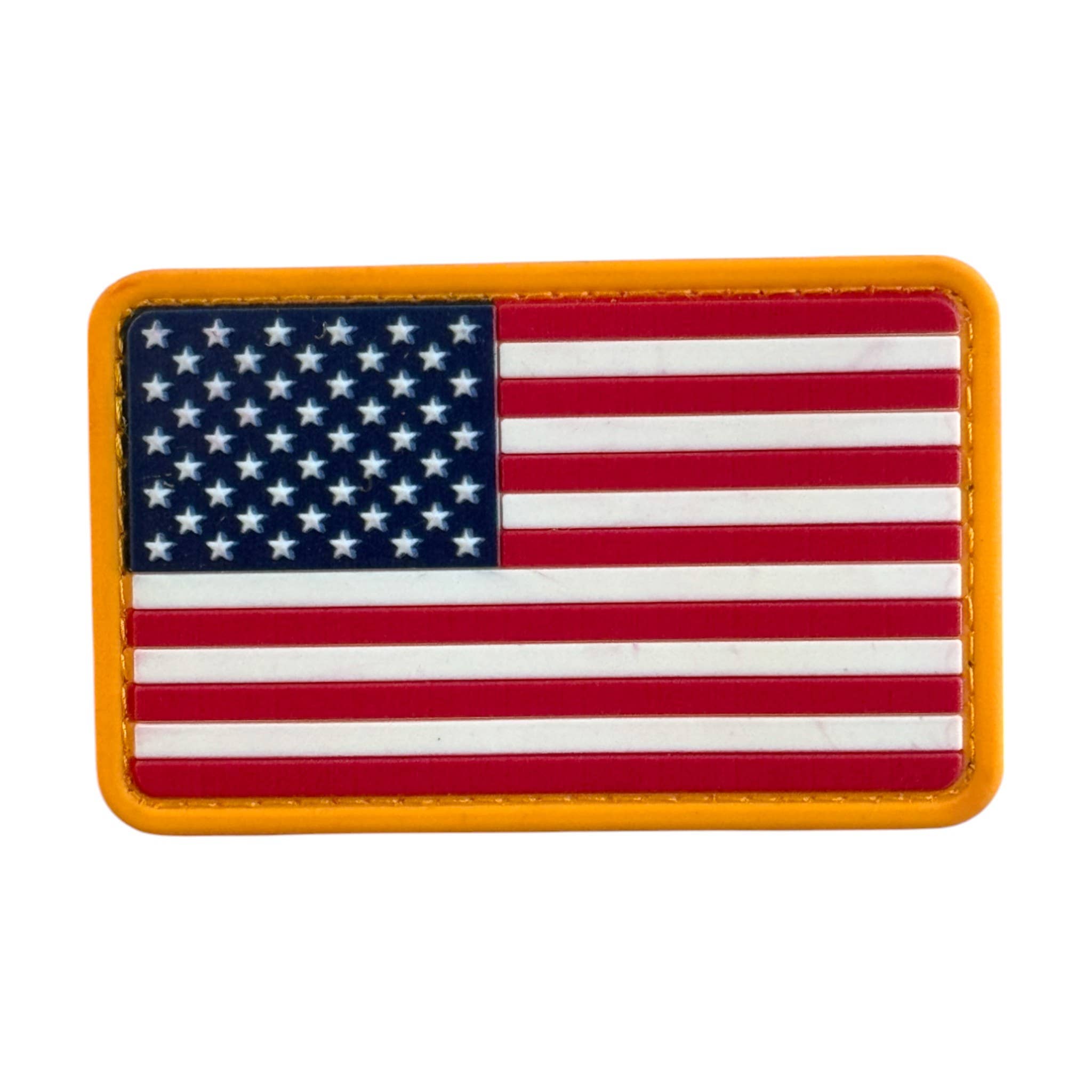 ARTPATCHES - Wholesale Patch - USA Flag PVC Patch – 3D Hook-and-Loop | 8 Colors7