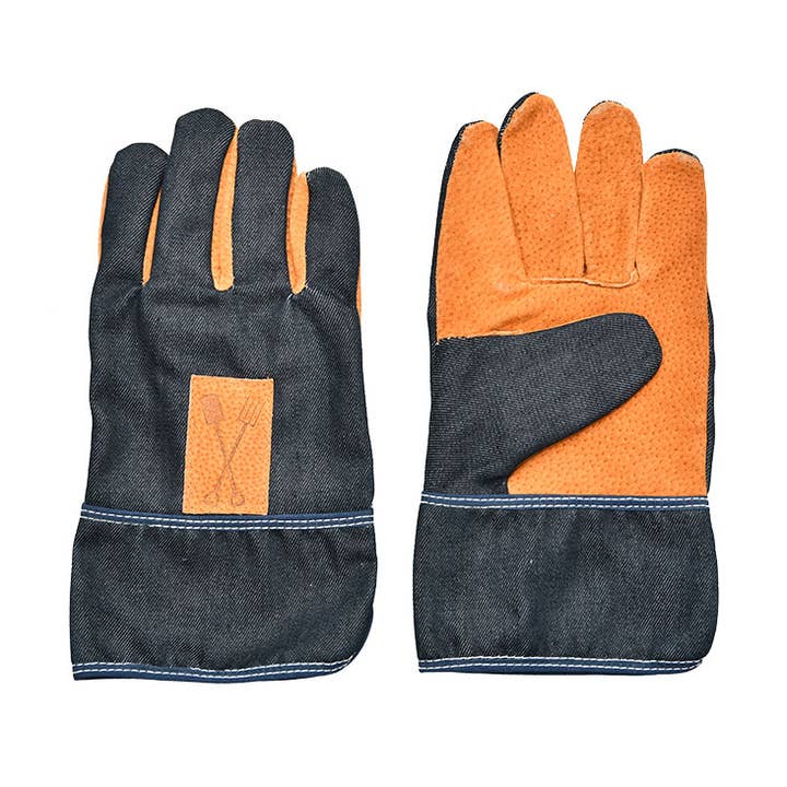 Denim Garden Gloves for wholesale by Esschert Design USA