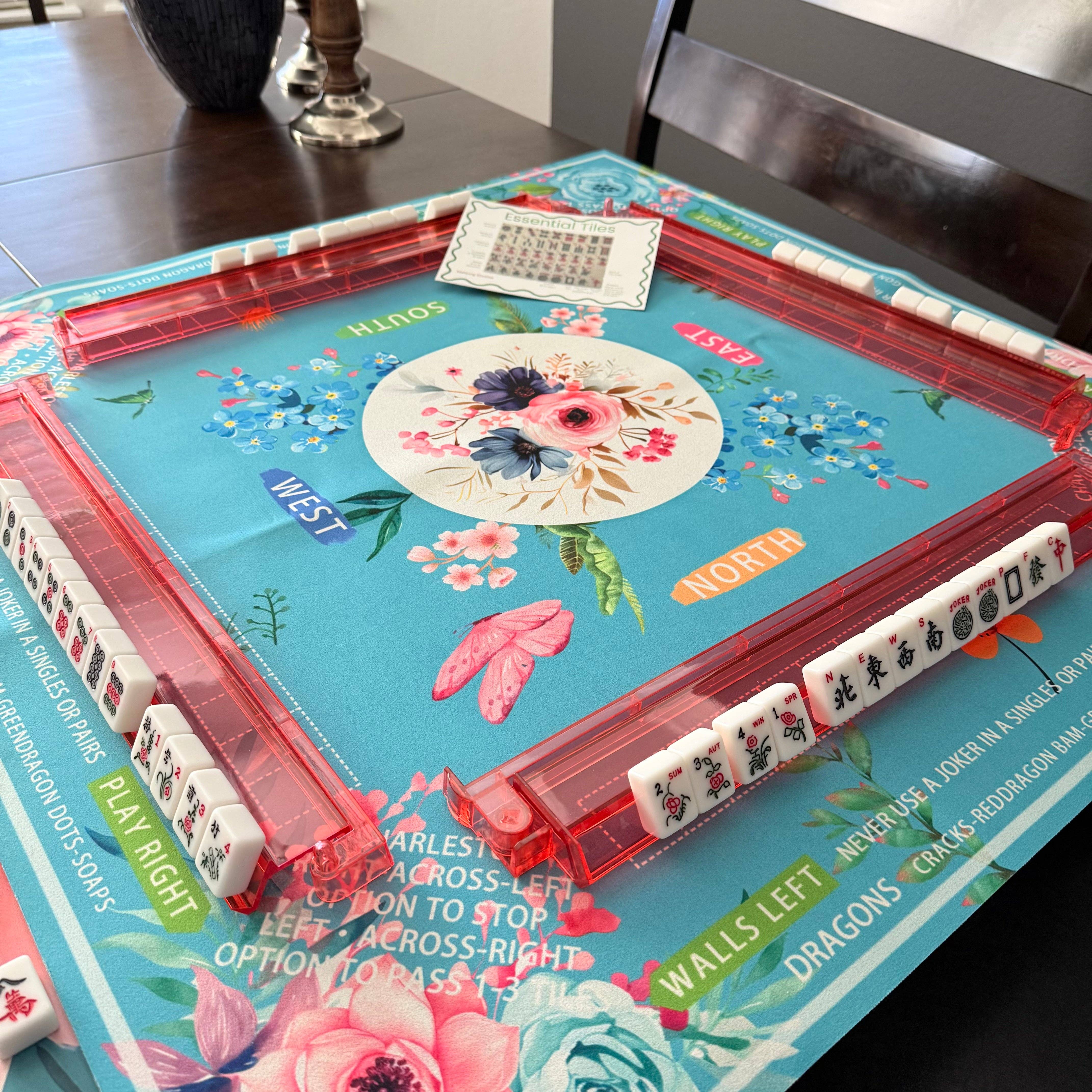 Mahjong Studios – Jogo de tabuleiro por atacado – Conjunto Essencial de Mahjong - Conjunto Americano de Mahjong 152 Peças7