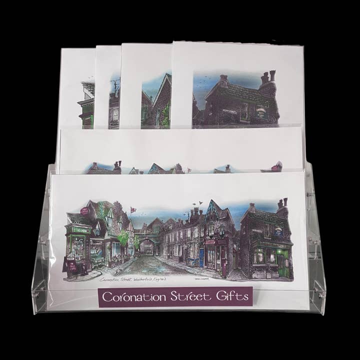 Corrie Gåvor Bästsäljande Affischer | Coronation Street Gåvor för wholesale av Totally Toronto Art/Sassy City Studio