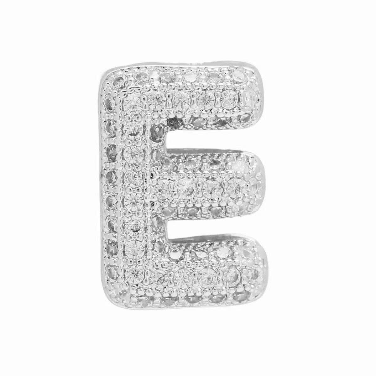 Savvy Bling - Wholesale Charm/Dangle Bracelet - Silver Bubble Initial Custom Word Name Watch Charm Bracelet11