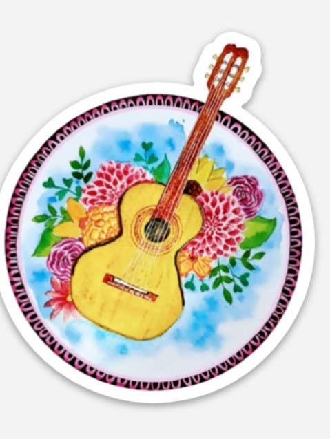 Gitaarsticker voor wholesale door Artcolorworks