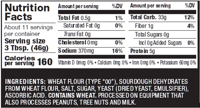 Delallo - Wholesale Bread Mix - Pizza Dough Mix1