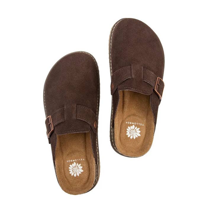 Mars Sky Shoes Wholesale - Wholesale Mules - Women's - Yellow Box MAIBLE Women Cork Sole Buckle Strap Mules-12 Pairs Pack-41.65/Pair3