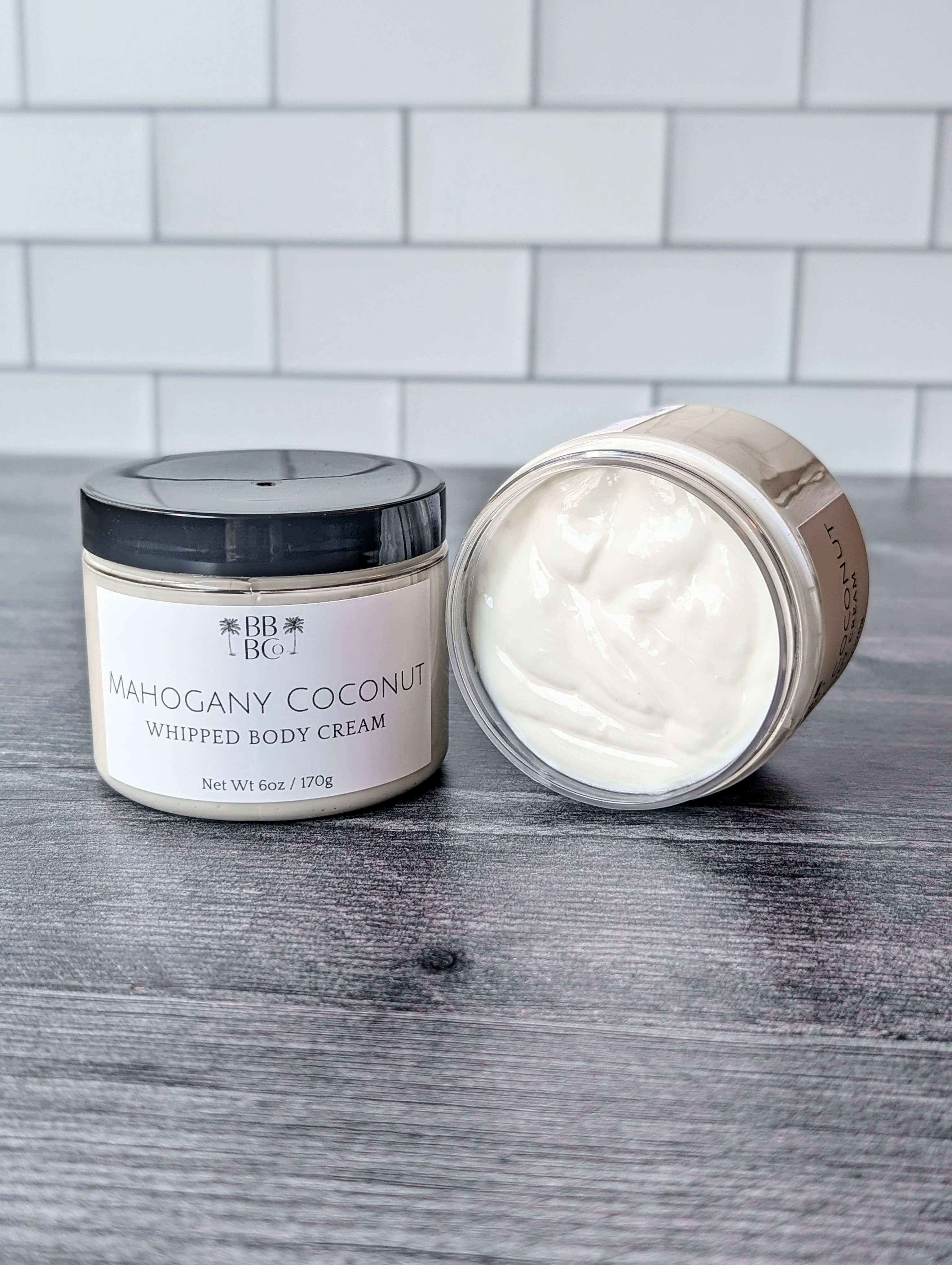 Beachy Bubbles Bath Co - Wholesale Body Cream/Lotion - Men's - Mahogany Coconut Men's Body Cream1