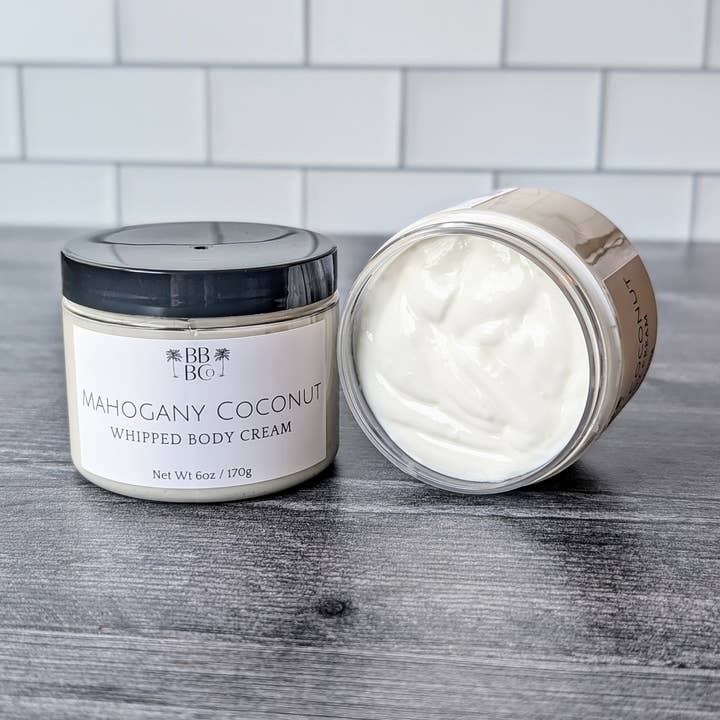 Beachy Bubbles Bath Co - Wholesale Body Cream/Lotion - Men's - Mahogany Coconut Men's Body Cream1