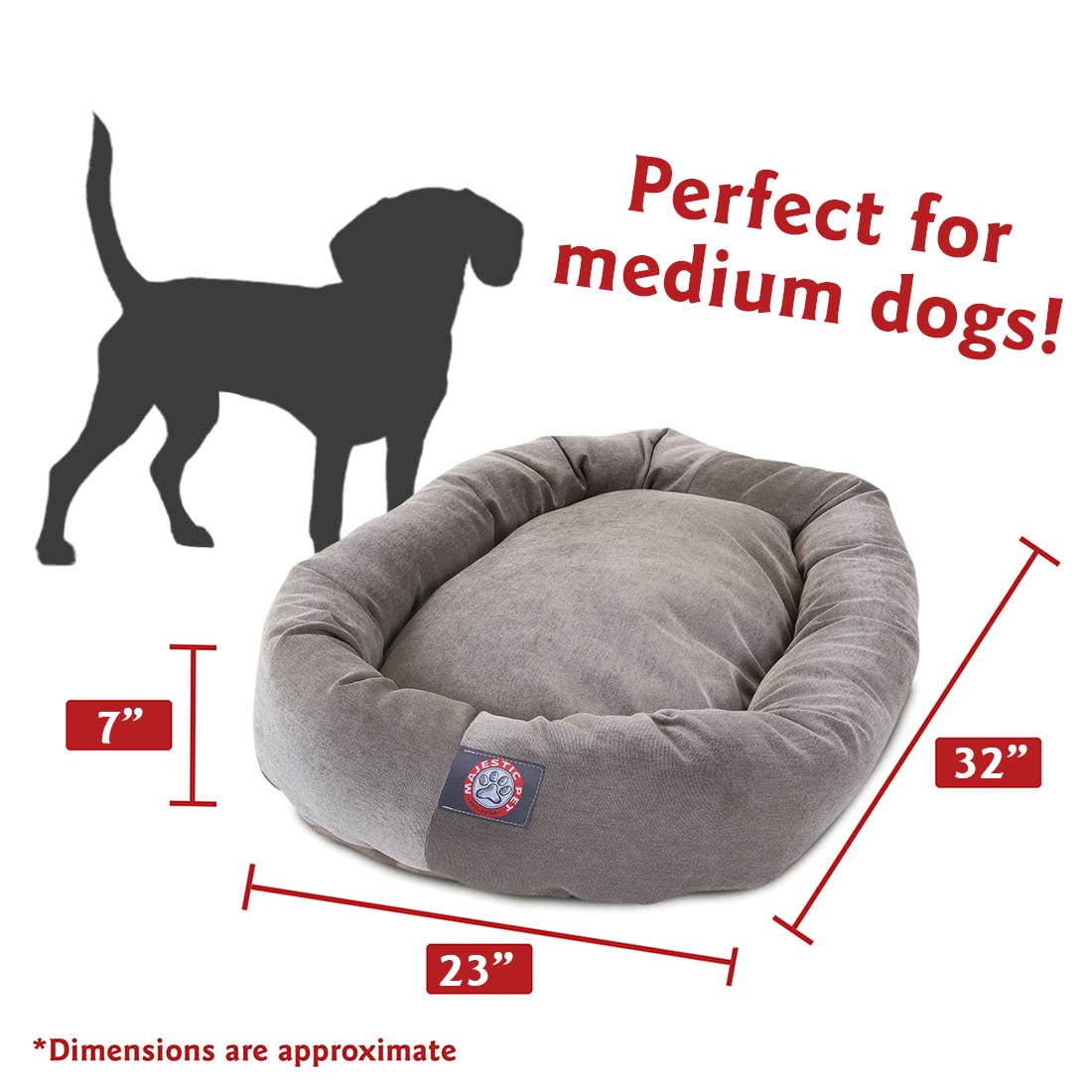 Majestic Pet Products - Vente Panier – chien - Panier pour chien Villa Bagel77