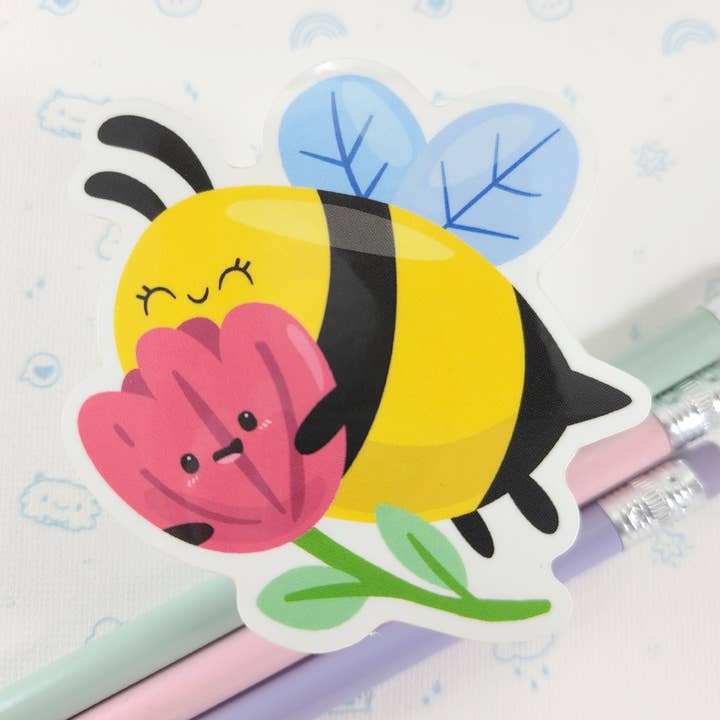 Bumble Bee Sticker for wholesale by FunUsual Suspects