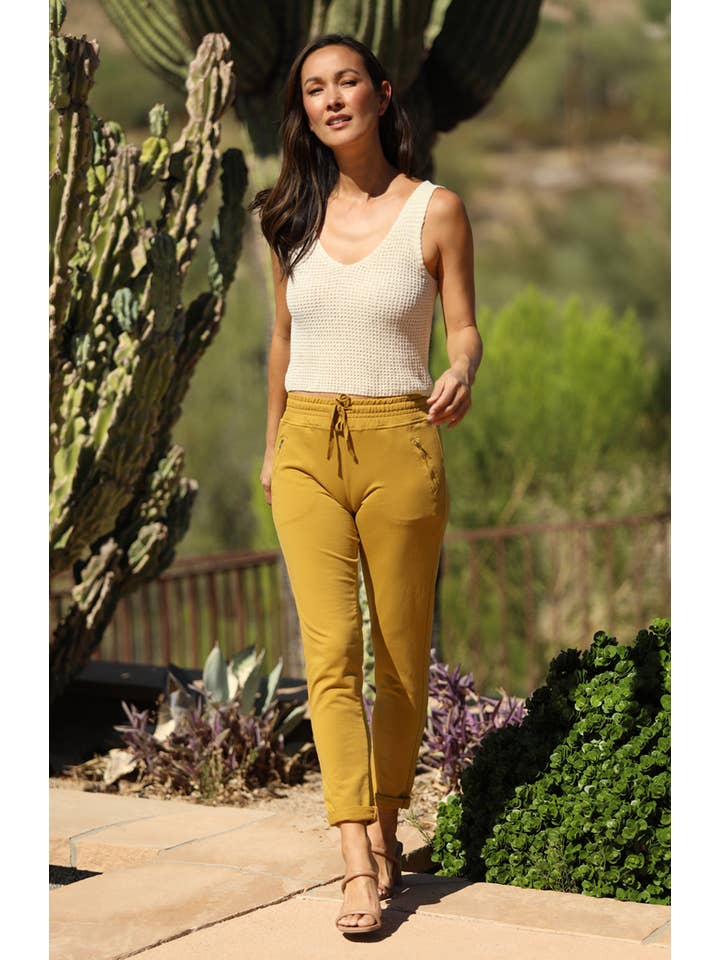 Nostalgia - Vente Pantalon d'intérieur/de jogging – femme - JOGG DE JOGGING EN TISSU ÉPONGE NP746-ASIS AVEC LIEN À NOUER SUR LE DEVANT ET POCHE ZIPPÉE41