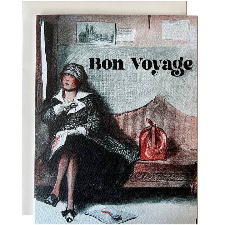 The Twentieth – wholesale Everyday greeting card – Bon Voyage Goodbye Card