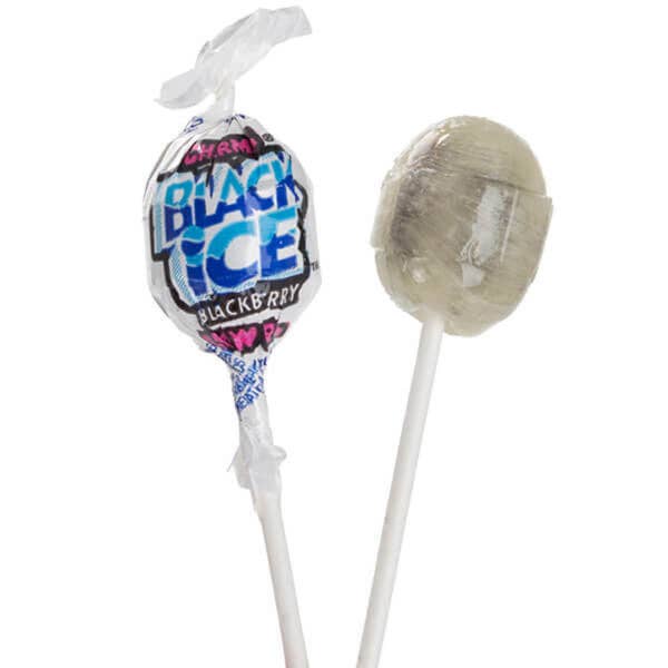 I Got Your Candy - Wholesale Lollipop - Charms Black Ice Blow Pop Lollipops - 48ct