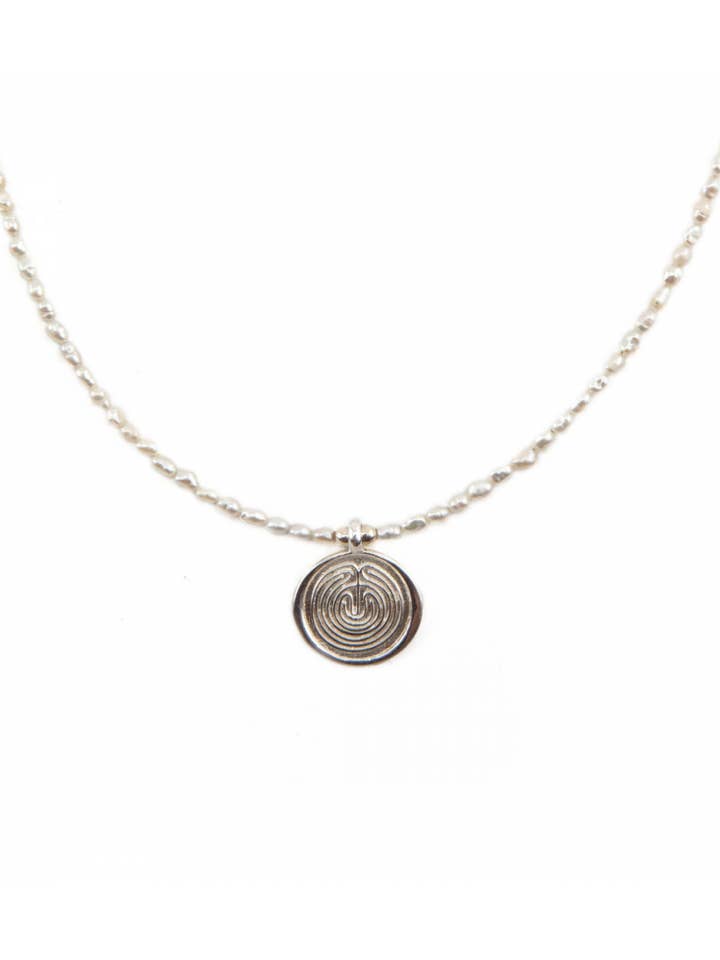 KRETA Halskette mit Naturperlen für den Großhandel von KRETA Jewels