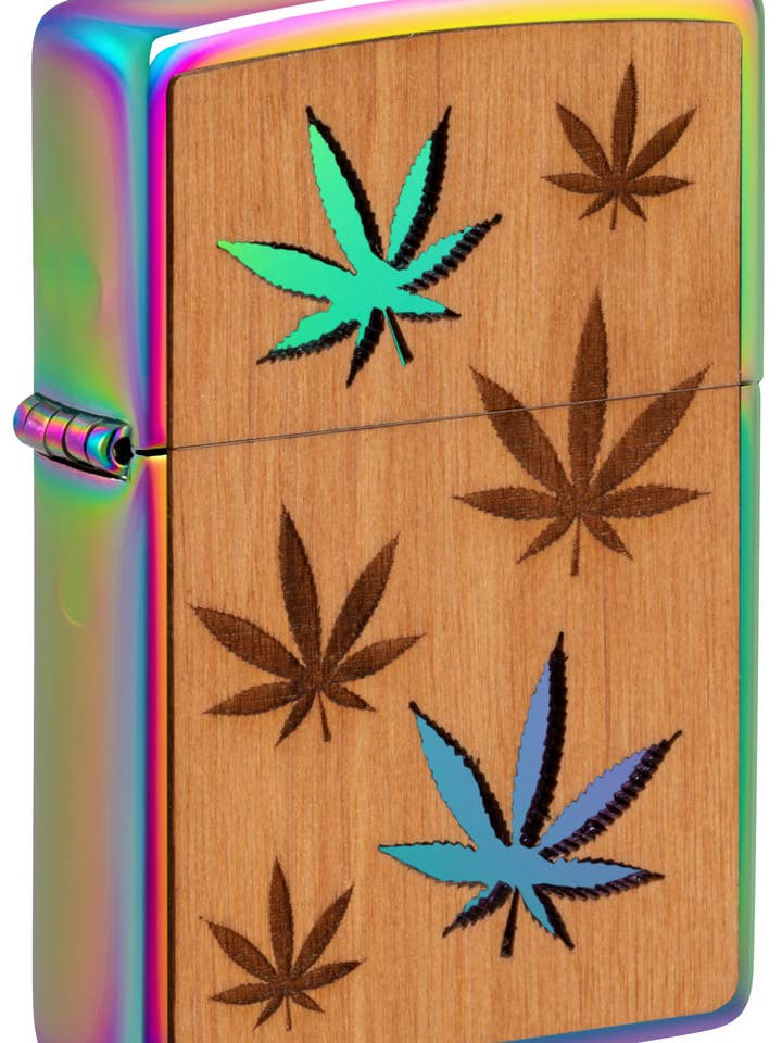 Zippo - Woodchuck Leaves Genuine Lighter for wholesale by Zippo UK