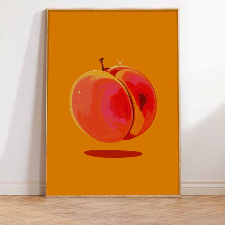 Emily Palmer Illustration - Wholesale Art Print - Illustrated Wall Art Print - The Peach0