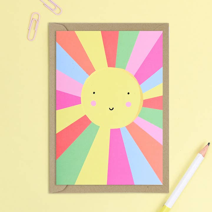 Sunshine Congratulations Everyday Card for wholesale by Mifkins