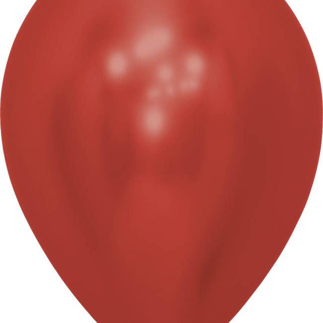 Mis Globos - Wholesale Balloon - Pack of 50 red chrome latex balloons R12 HQ