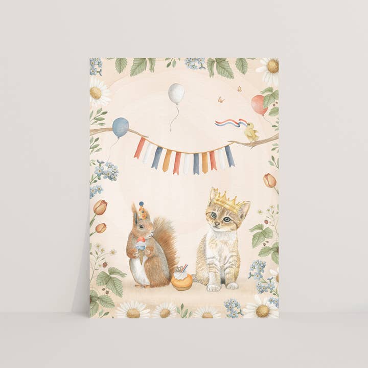 Vykort Kungens dag för wholesale av Appeloogje