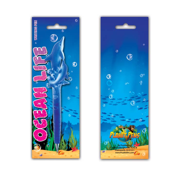 Cota Global – wholesale Pennor – Planet Pen - Delfin med unge