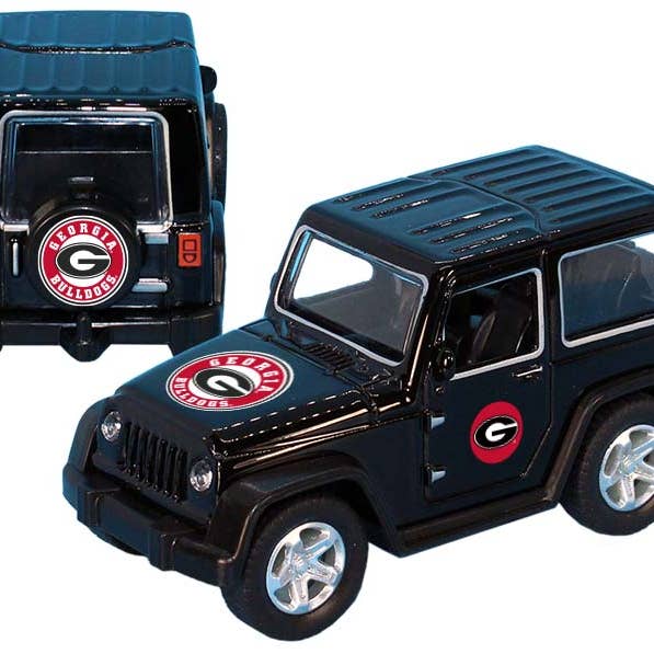 Jenkins Enterprises - Wholesale Toy Car/Truck - Kids - Georgia Bulldogs Toy Truck Atv Pull Back Blk 12Dp