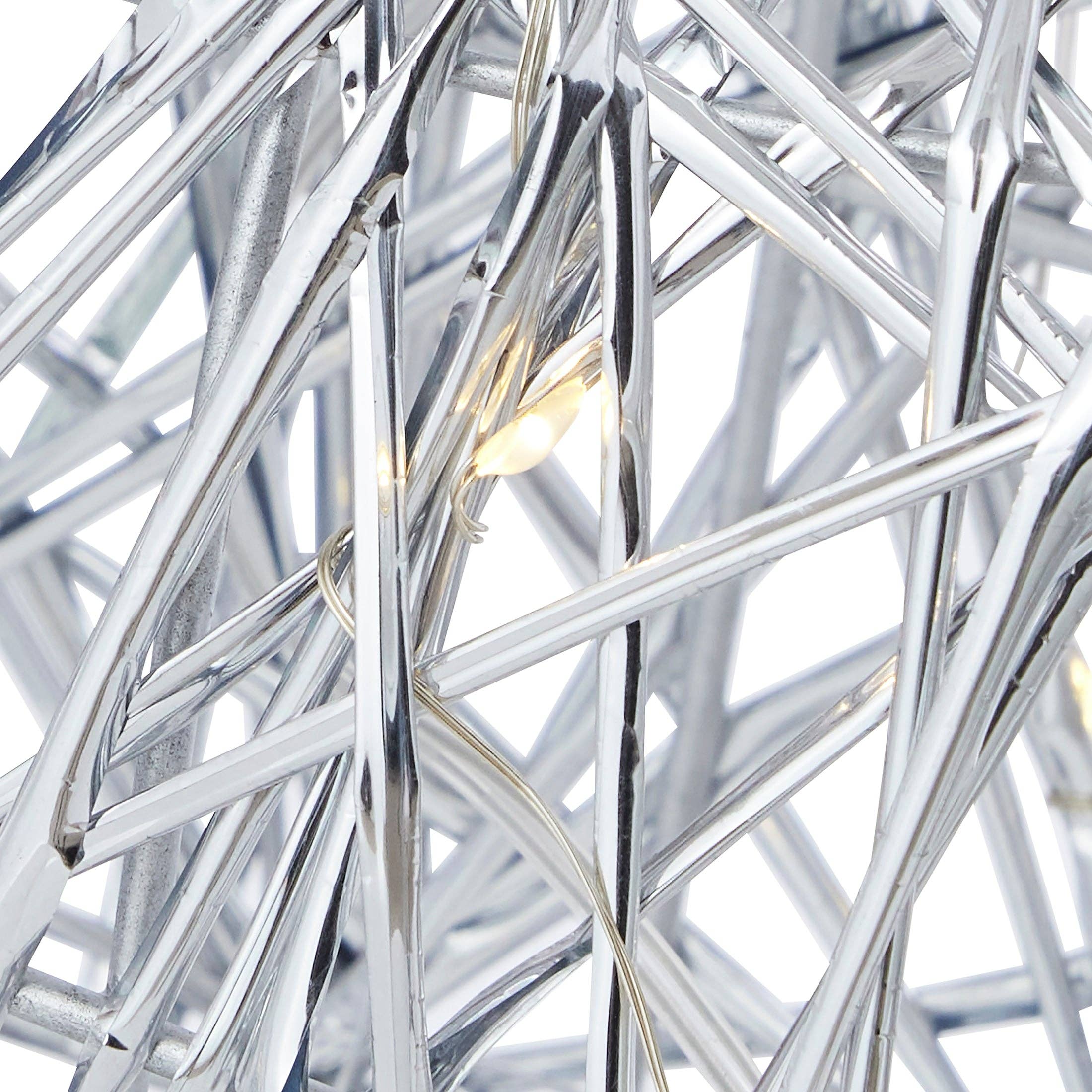 Seasonal LLC - Wholesale Christmas Decoration - Metallic Silver Reindeer with Warm White LED Lights (Plug In) Sold Separately6