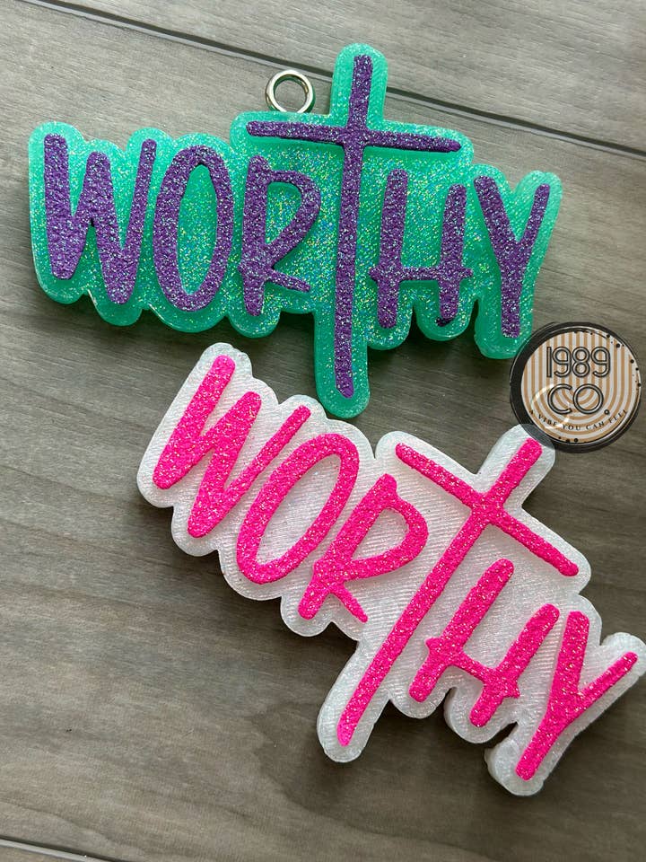 Worthy Car Freshie pour la vente par 1989 Co.