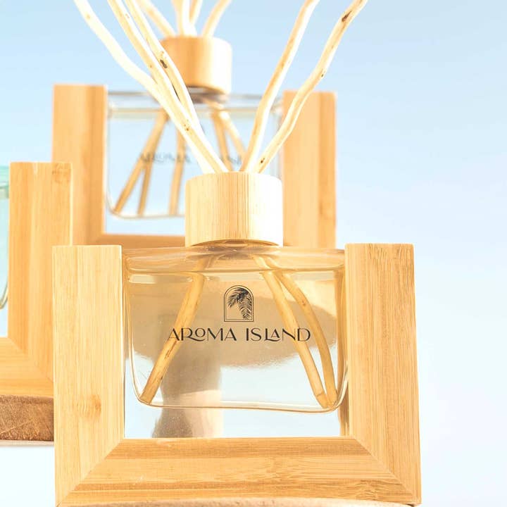 Vanilla Coconut - Sunkissed Reed Diffuser van 3,4 fl. oz voor wholesale door Aroma Island
