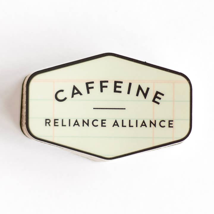 Caffeine Alliance Decal Sticker for wholesale by Studio Calico