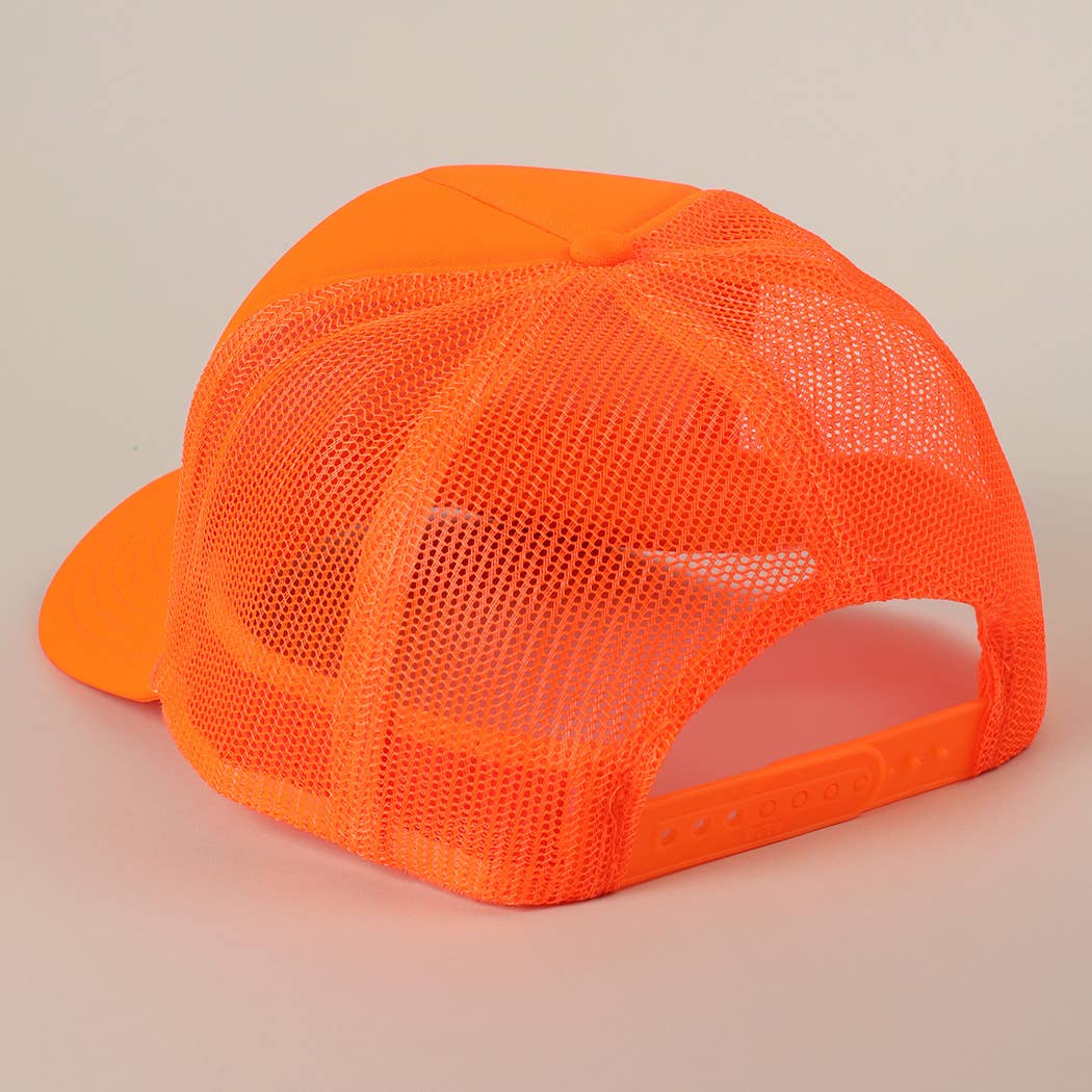 Fashion City - Wholesale Trucker Hat - Unisex - HAWAII Text Printed Mesh Back Foam Trucker Hat6