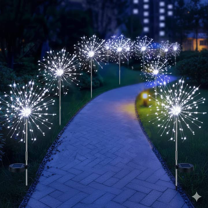 Buddha Ayurveda – wholesale Garden tool – Solar Firework LED Garden Lights – Outdoor Lawn Decor8