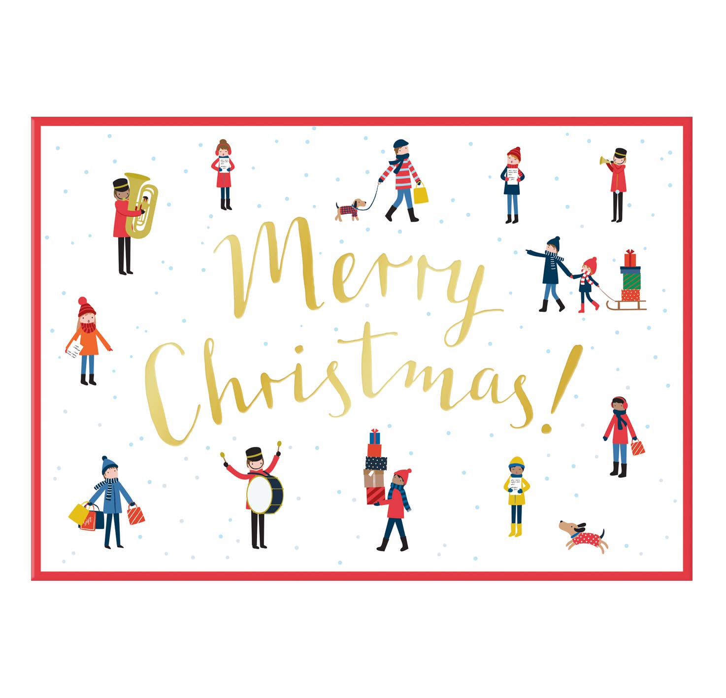 My Design Collections - Vendita all'ingrosso Biglietti di auguri di Natale - Biglietto musicale natalizio città.2