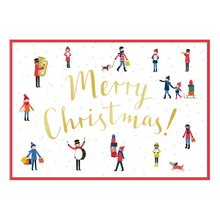 My Design Collections - Vendita all'ingrosso Biglietti di auguri di Natale - Biglietto musicale natalizio città.2