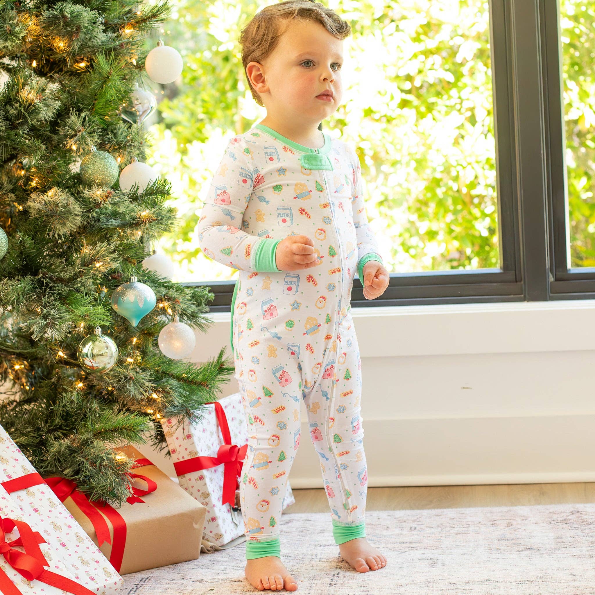 Shrimp and Grits Kids – Engroshandel Heldragt – til børn – Grøn Bambus Heldragt - Cookie Crew1