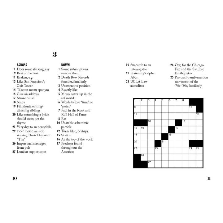 Union Square & Co. - Wholesale Book - Adult - Sit & Solve Hard Mini Crosswords by Robyn Weintraub