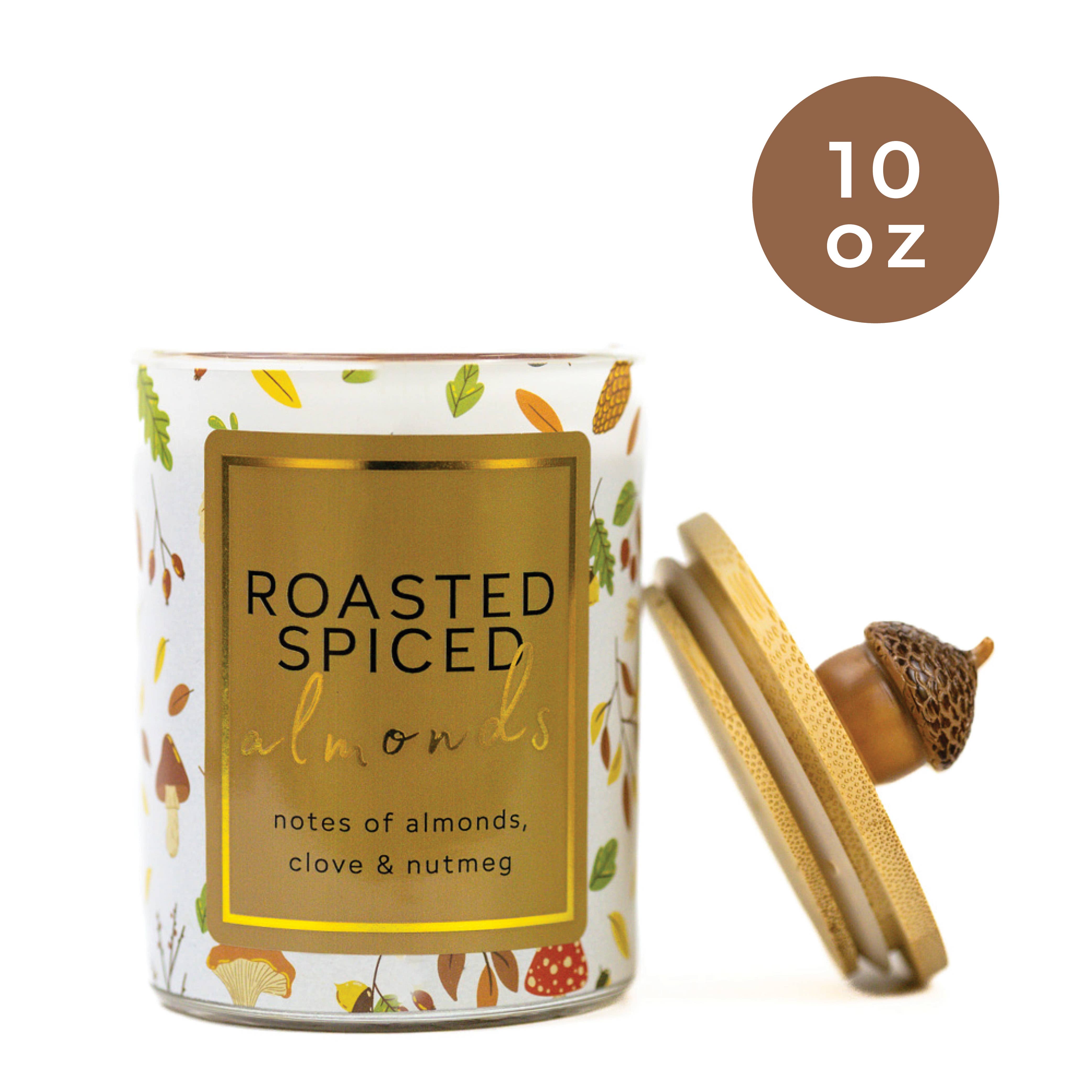A Cheerful Giver - Wholesale Jar/Filled Candle - Seasonal Candle (10oz.) - Roasted Spice Almonds1