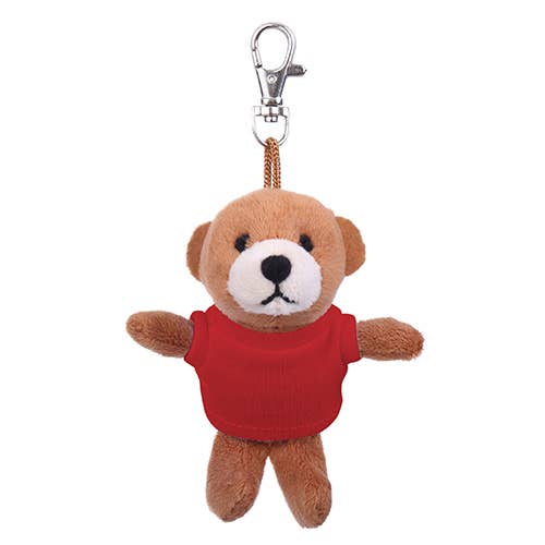 Plushland - Wholesale Keychain - Kids - 4" Keychain – Brown Bear11