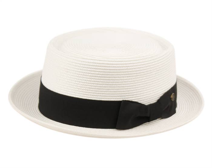 Epoch hats - Wholesale Fedora - Unisex - Poly Braid Pork Pie Hats Derby Fedora Upturn Brim Hat1