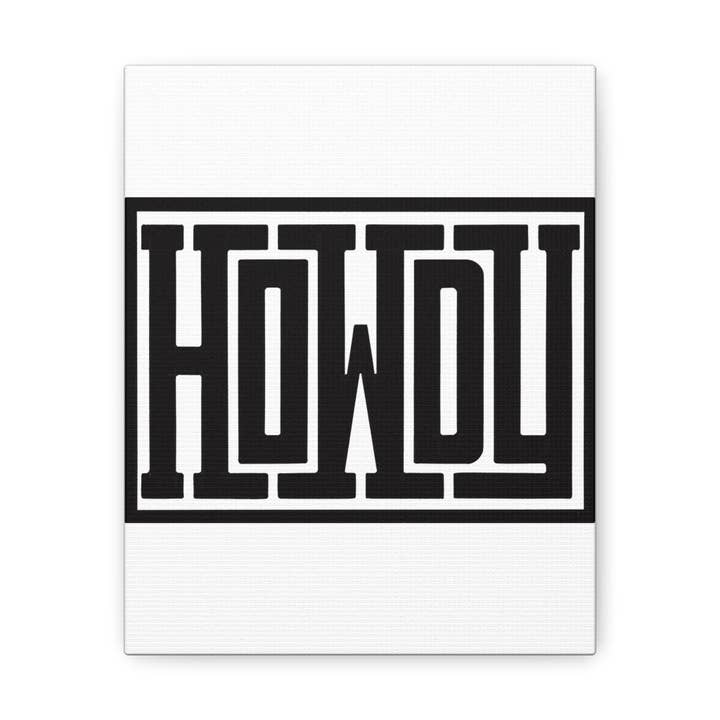The Sterling Gypsy - Wholesale Art Print - Howdy Western Wall Decor, Cowboy, Farmhouse, Canvas Gallery Wraps, Wall Art, Canvas Home Decor, Western Wall Art, Minimalist Wall Art