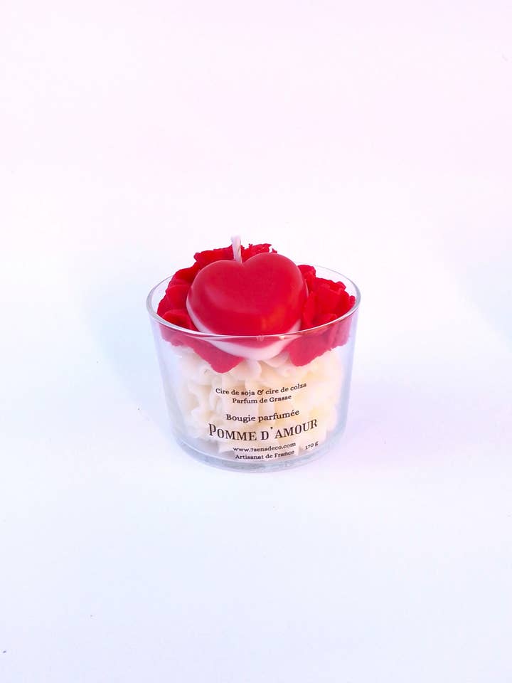Gourmet duftlys Kærlighedsæble (L) for engroshandel hos 7 ème Sens