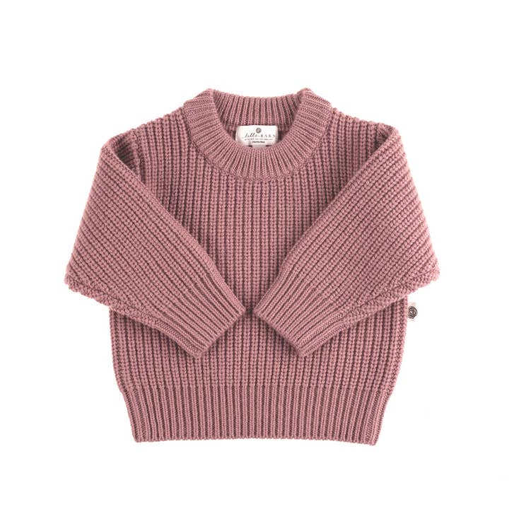 Lille Barn - Wholesale Knit Sweater - Baby - Knitted Wool Baby Sweater - Merino Wool - Haze4