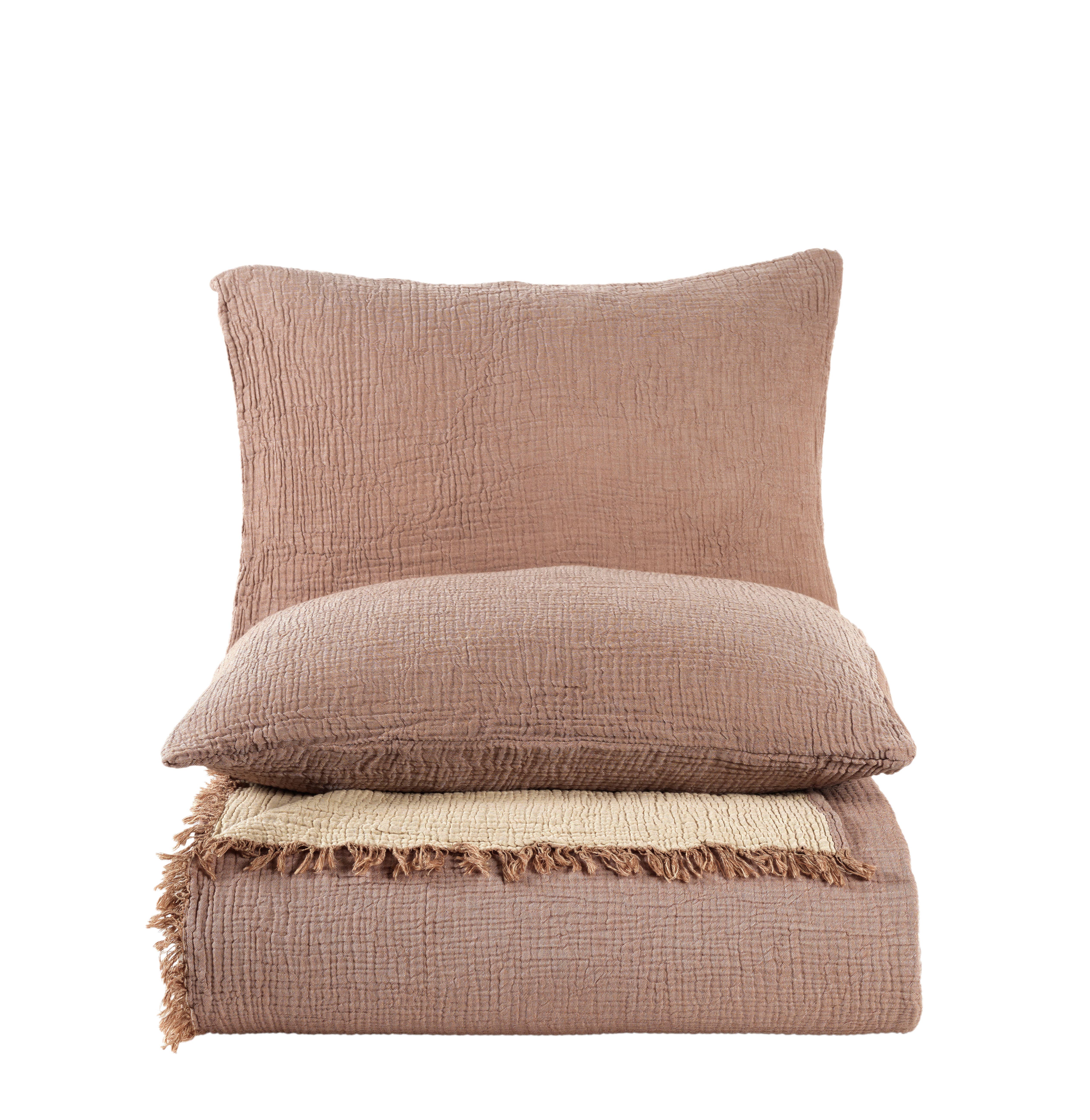 destinyhometex - Wholesale Throw Blanket - Purple color 4 layer gauze throw18